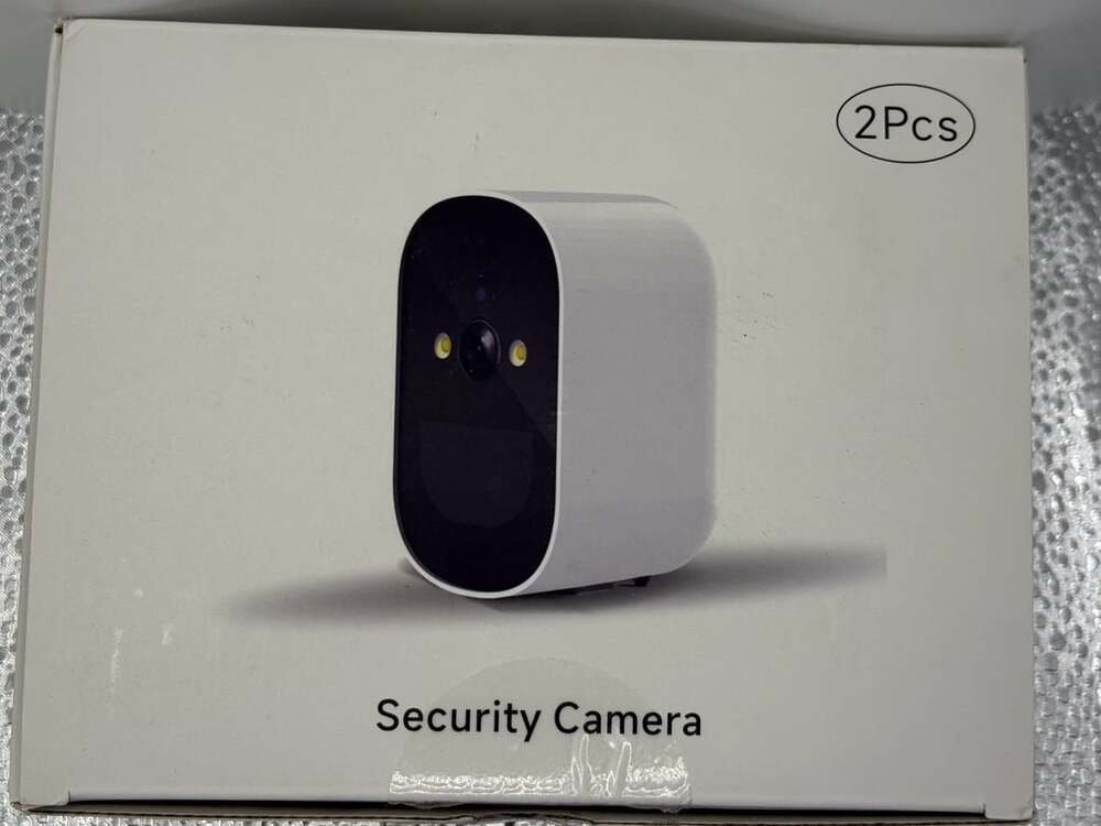 Security Camera 2-Pack Wire-Free HD Outdoor Wireless Surveillance Camera